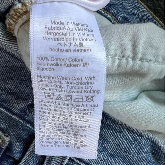 J Crew Denim Maxi Skirt Raw Edge Fall 2024 Front Slit Size 32 Western - Picture 8 of 10